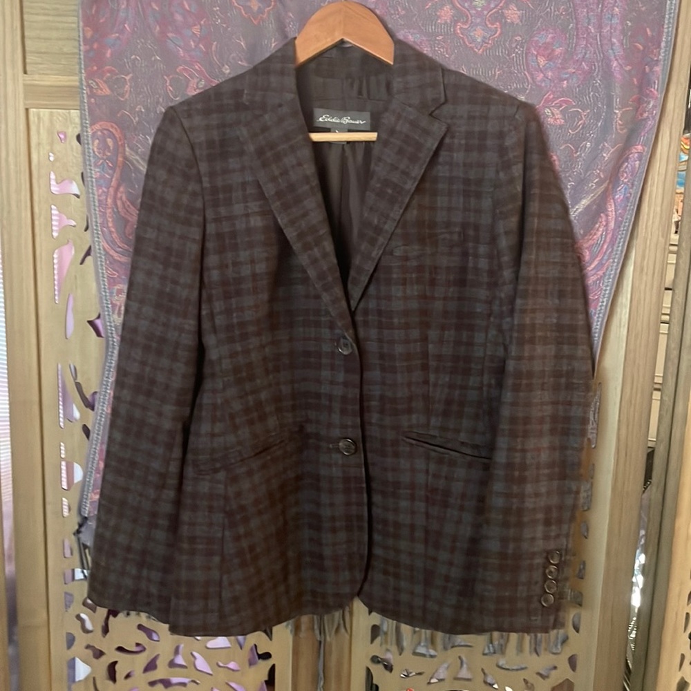Eddie Bauer wool blazer size 6